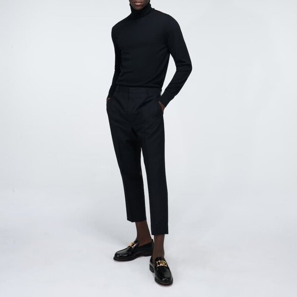 BNWT AW20 LANVIN SWAN LOAFERS IN BRUSHED LEATHER 40 - Picture 12 of 12